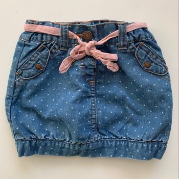 Jupe en jean Kiabi taille 2 ans