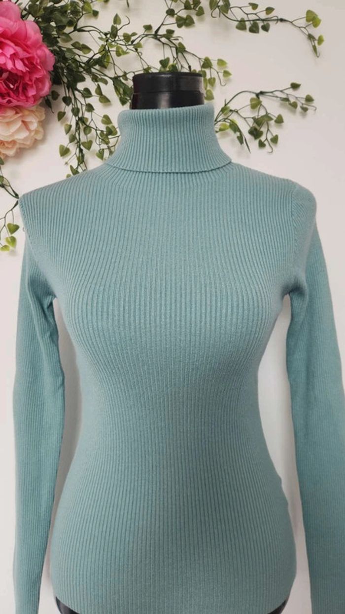 Pull col roulé moulant femme 🎀Taille S🎀 - photo numéro 3
