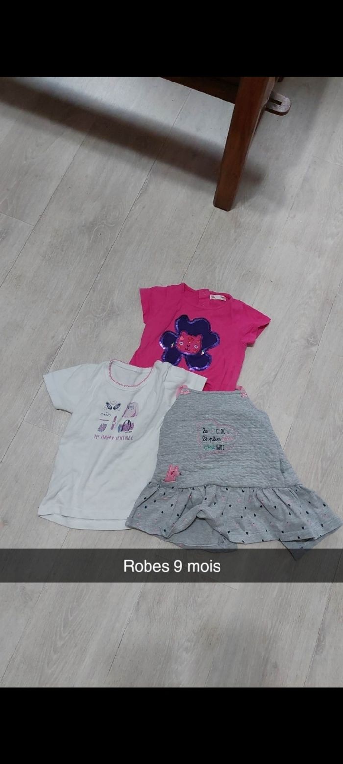 Lot robe 9mois