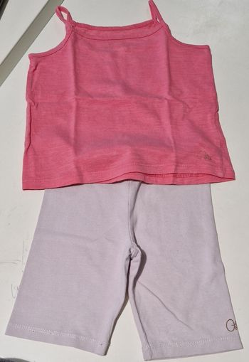 Ensemble caleçon cycliste + débardeur