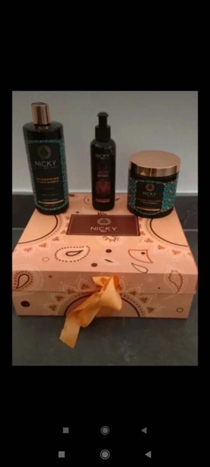 Coffret cheveux neuf