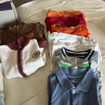 Lot 9 vêtements garçons 24 mois