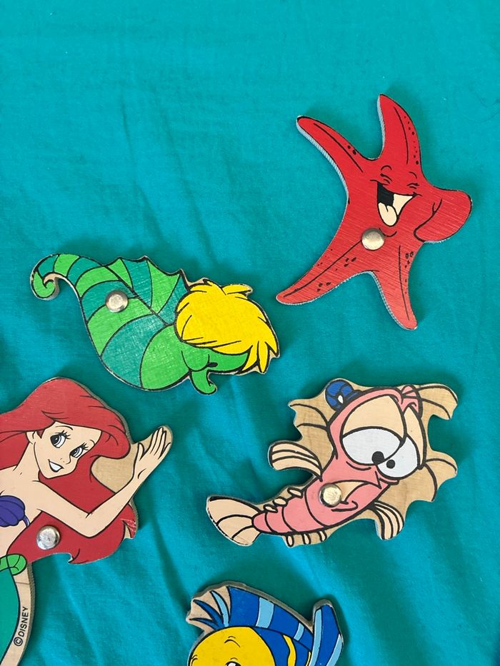 Jeu de pêche la petite sirène ariel vintage Disney - photo numéro 8
