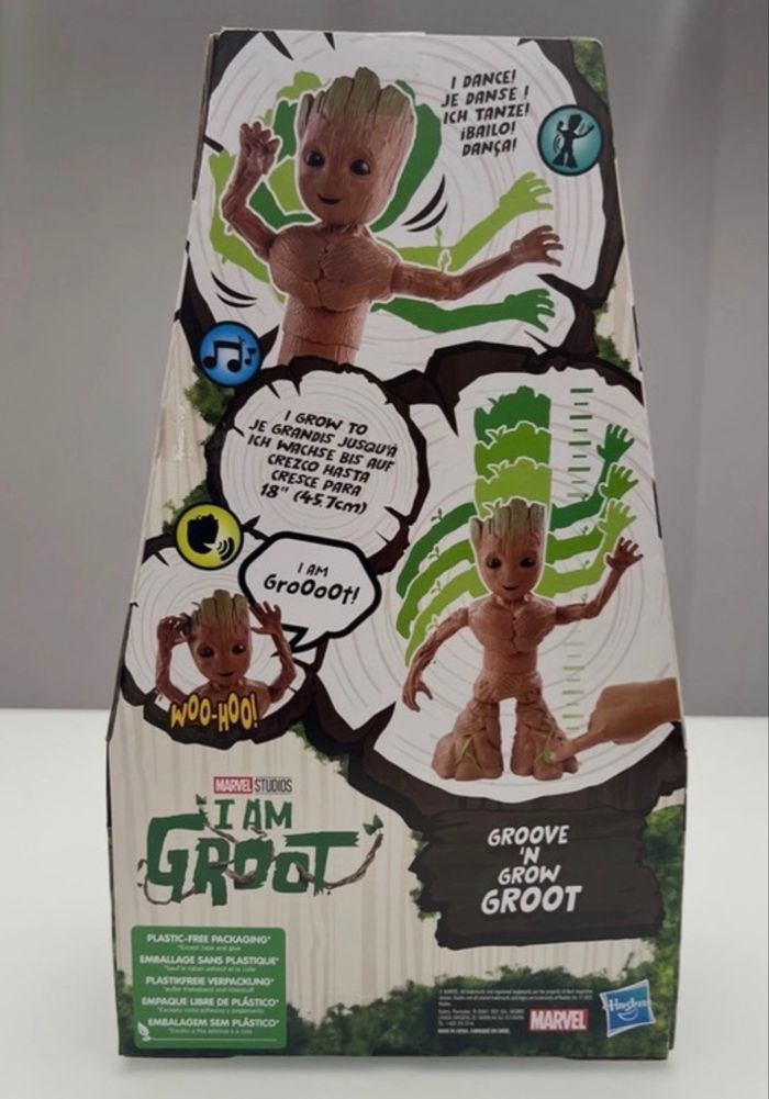 Hasbro Marvel Studios | Am Groot Groove N Grow Groot Disney - photo numéro 2