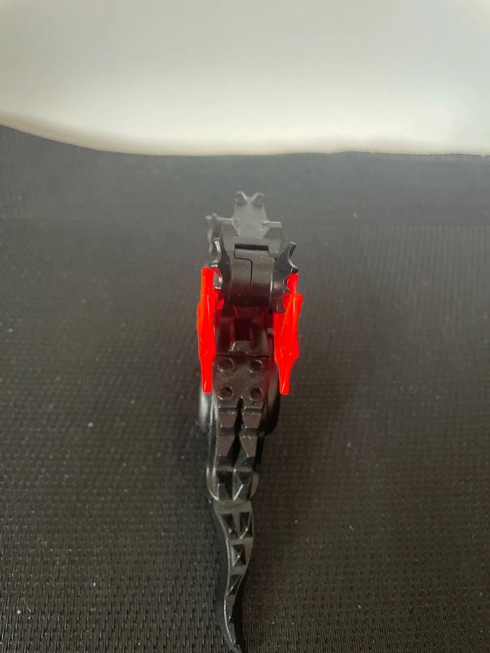 Lego castle minifigure mini figurine dragon noir 4818 6007 6047 6028 6097 6099 officiel - photo numéro 9