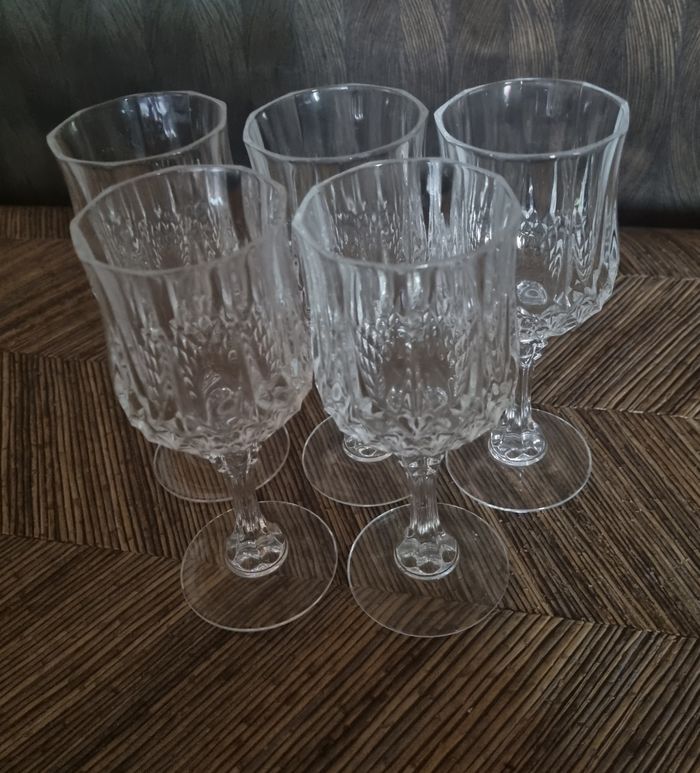 Ensemble de verres à pieds 16 pièces en Cristal - photo numéro 6
