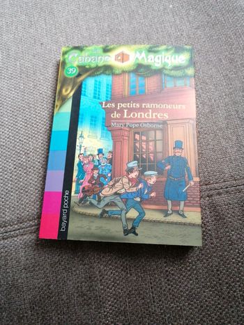 Livre la cabane magique numéro 39 les petits ramoneurs de Londres