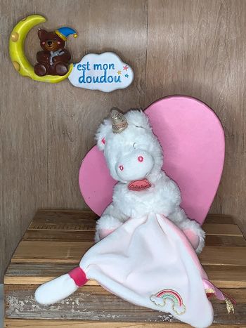 NAT54 doudou licorne 🦄 babynat