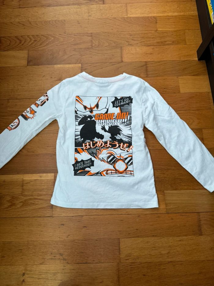 Tee shirt Sonic 6 ans - photo numéro 3