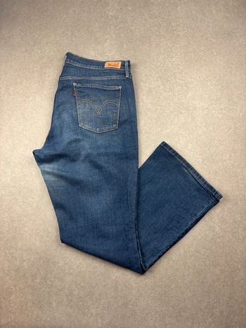Jean pantalon coupe droite 515 bootcut levis bleu W32 L30
