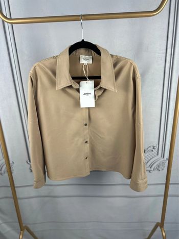 Chemise Camel Oversize Artlove 38 neuve