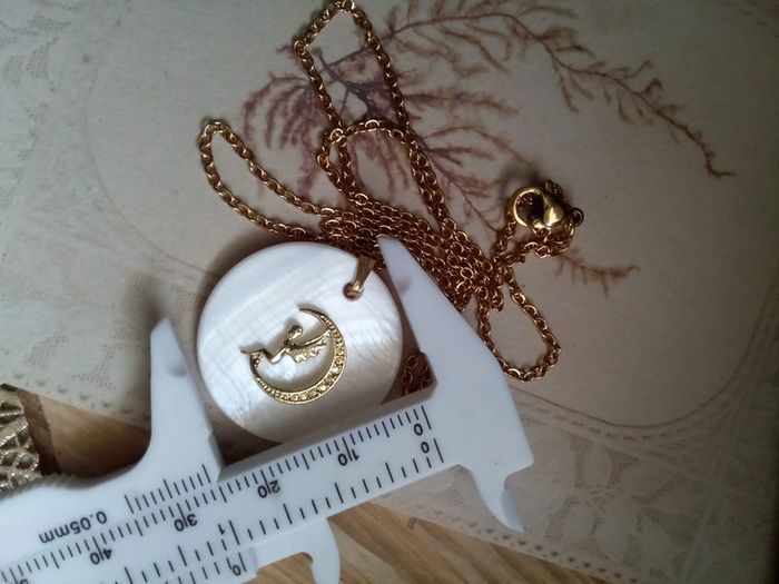 Collier la fée nacre.ée - photo numéro 4