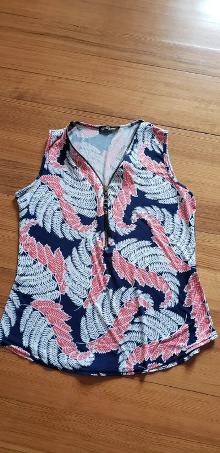 Blouse top débardeur haut femme printemps été - photo numéro 4