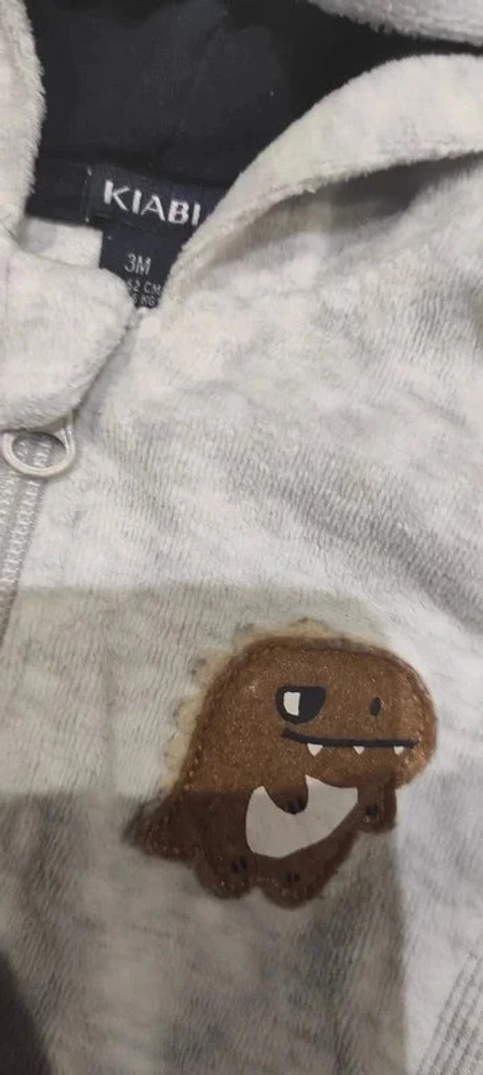 Ensemble capuche 🐲 Kiabi 3 mois - photo numéro 2