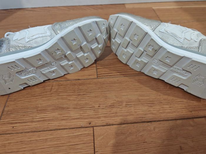 Baskets Atlantic Stars or & blanc fille Made in Italy, pointure 32 - photo numéro 5