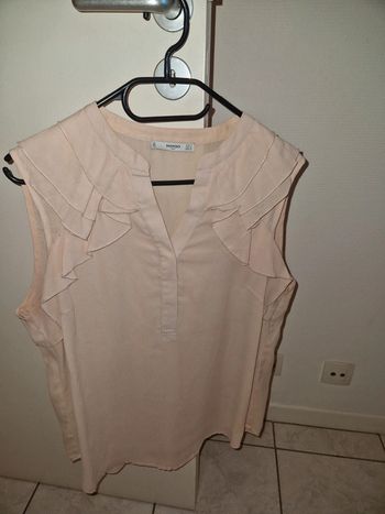 Blouse rose poudré