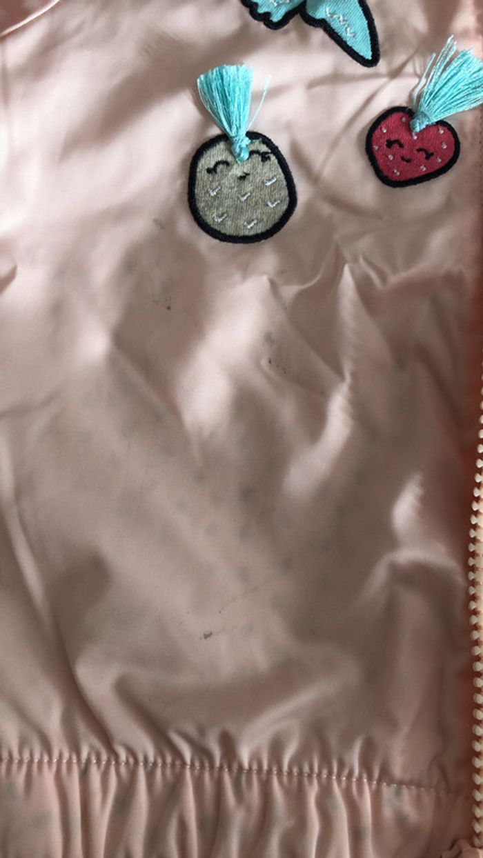 Veste tex rose pâle saumon 36 mois - photo numéro 5