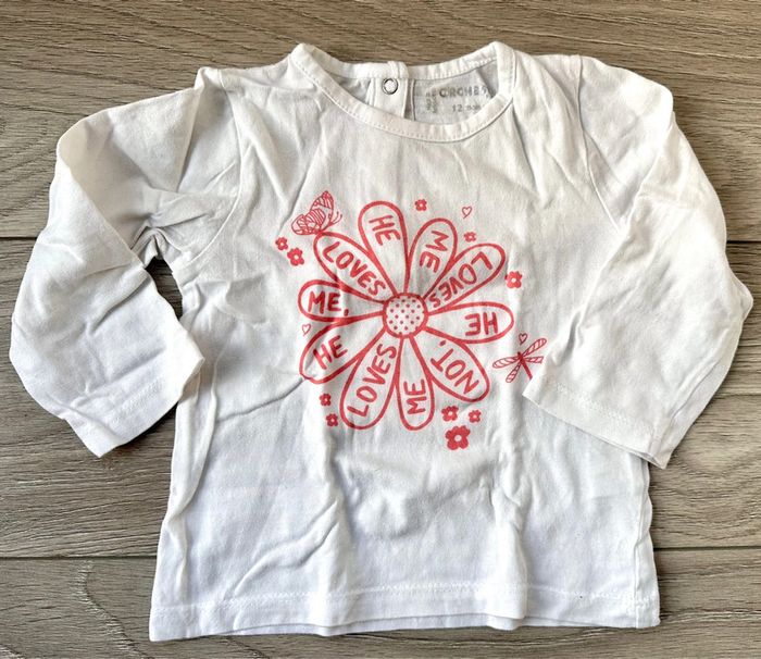 Lot 2 t shirt 12 mois - photo numéro 2