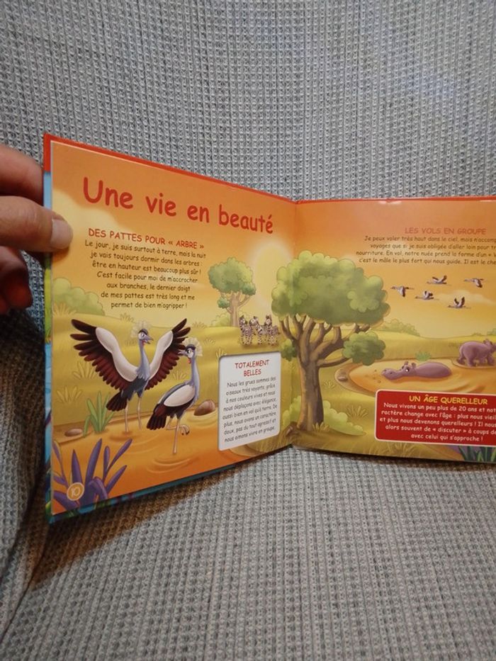 La Grue couronnée - série "Animaux de la savane" N.52 / Ed.Altaya - photo numéro 6