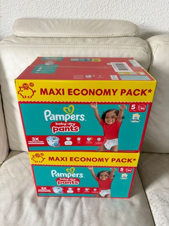 2 paquets Pampers Baby Dry Pants Taille 5 (172)