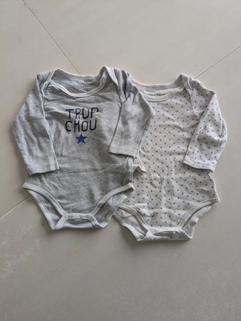 Lot de 2 bodys Pat & Ripaton