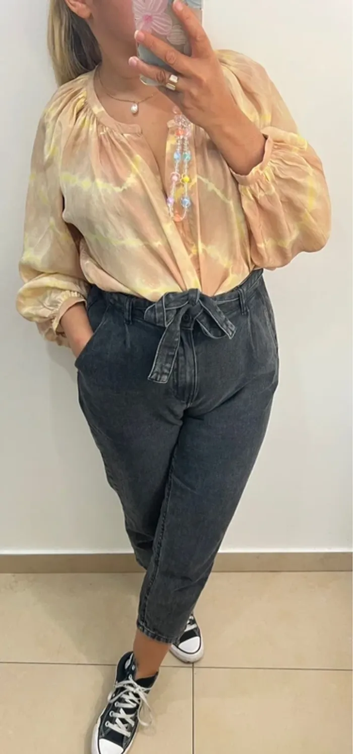 Blouse Large Tie And Dye Maje - photo numéro 3