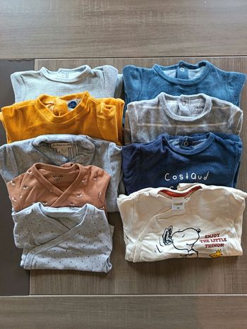 Lot pyjamas 3 mois 