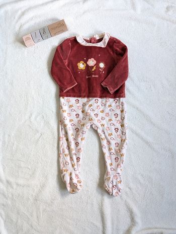 Pyjama en velours Sergent Major _ Taille 18 mois