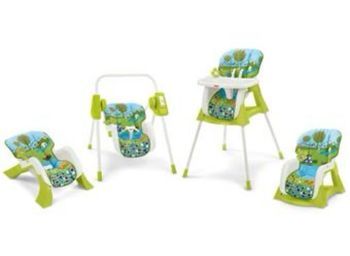 Chaise haute enfant - 4 en 1