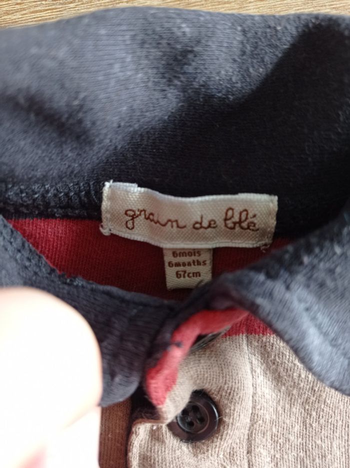 Polo manches longues 6 mois - photo numéro 3