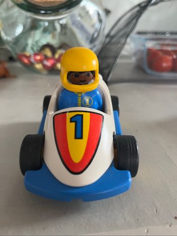 Playmobil 123 voiture de course