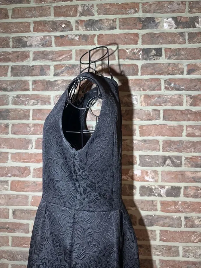 Robe noire motif Molly Bracken Taille 2 -> M / 38 - photo numéro 8