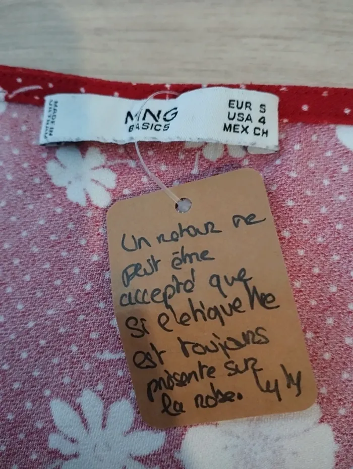 Robe courte Mango taille s - photo numéro 7