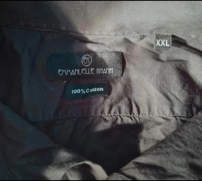 Chemise uni noir taille 2xl - photo numéro 3