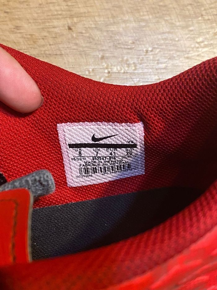 Nike Hypervenom rouge - photo numéro 5