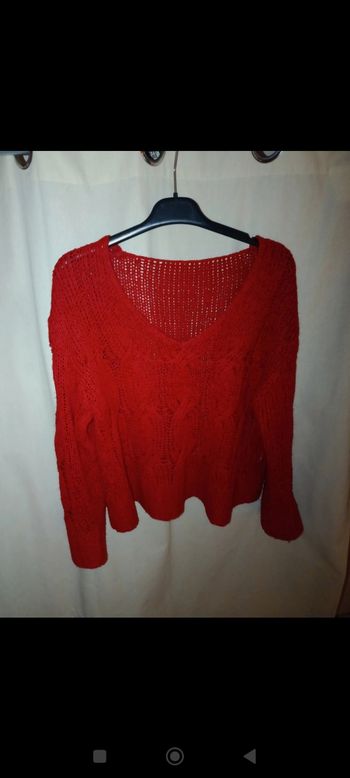 Pull rouge Jennyfer taille S