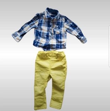 💫Chemise + pantalon garçon 12/18mois