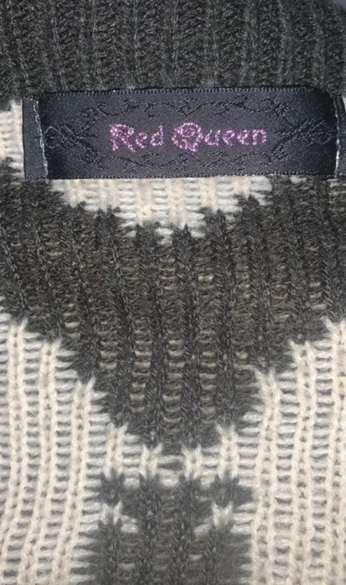 Gilet kaki bohème Red Queen - photo numéro 4