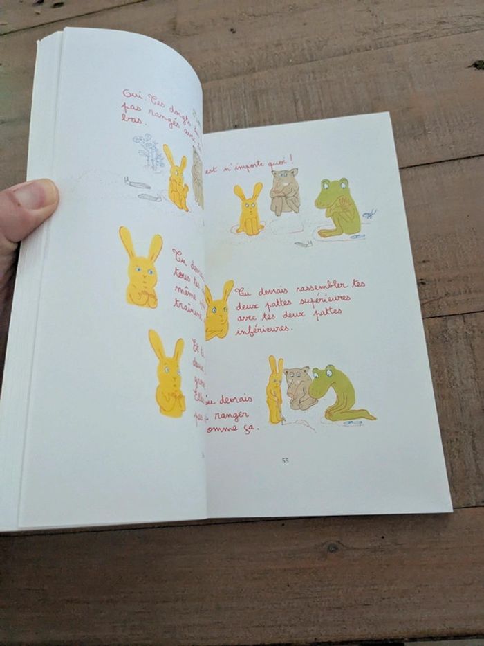 Livre l'école des loisirs Grignotin et Mentalo animaux sauvages - photo numéro 3