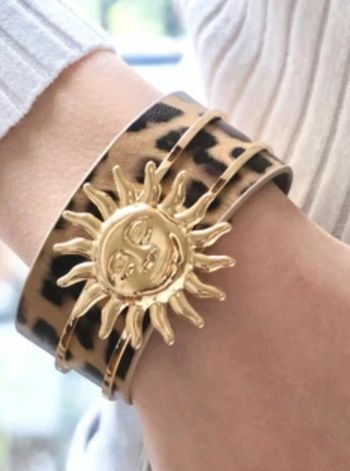 Bracelet jonc soleil