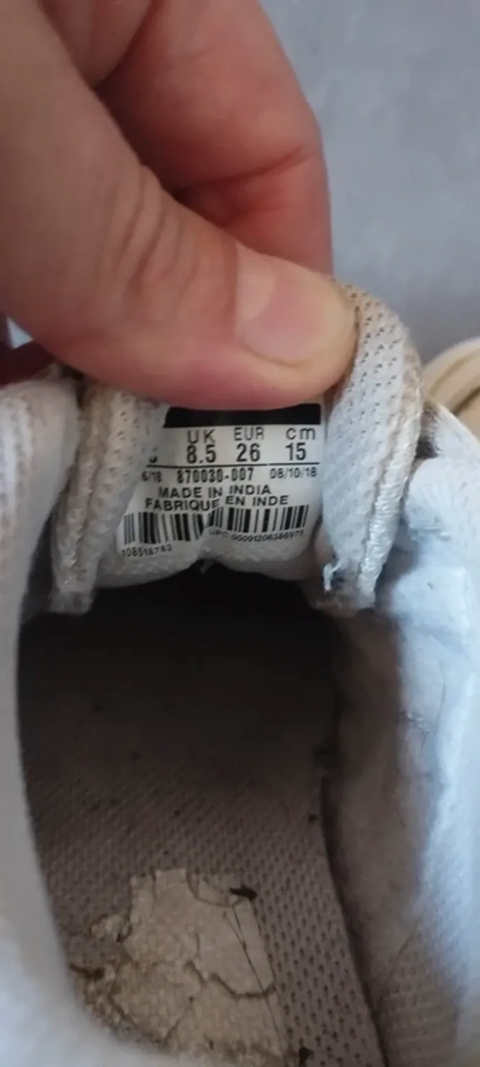 Baskets sneakers Nike 26 unisexe - photo numéro 7