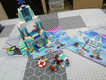 Lego Dream princess le Palais des glaces Elsa. La Reine des Neiges