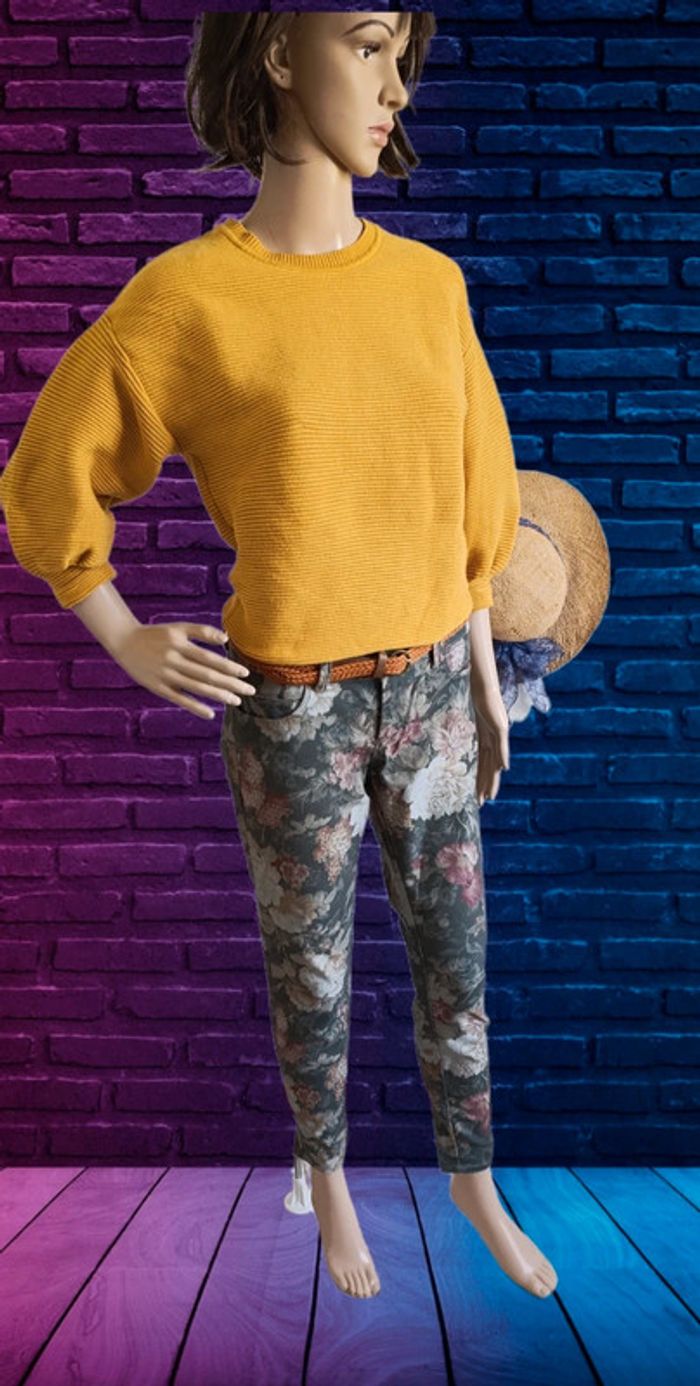 Ensemble femme jeans et pull taille S / Etam Zara - photo numéro 2