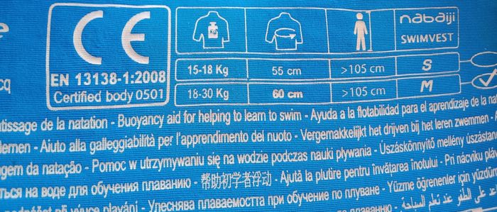 Gilet de natation Nabaji - photo numéro 3
