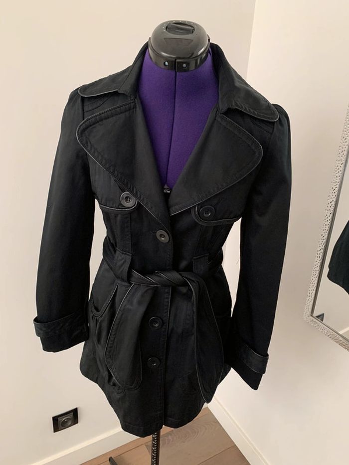 Trench-coats noir