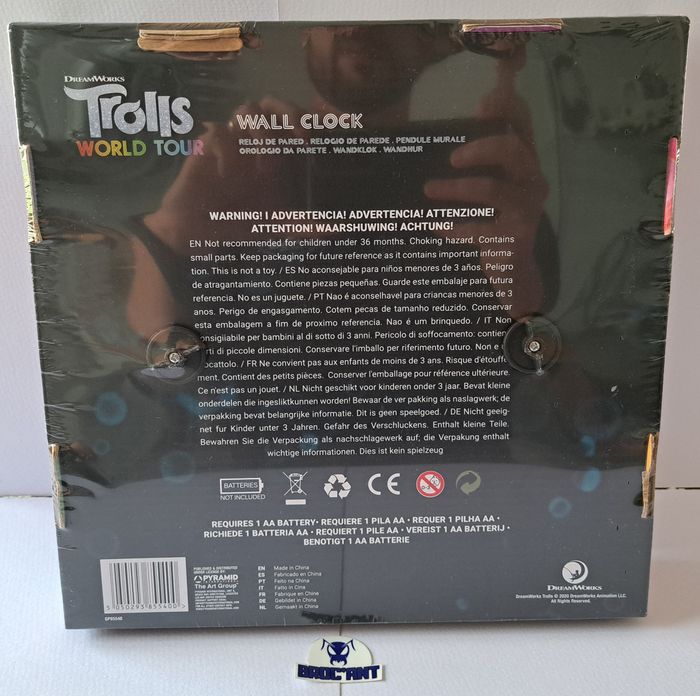 Horloge Trolls World Tour princesse Poppy - neuve scellée jamais ouverte - photo numéro 2
