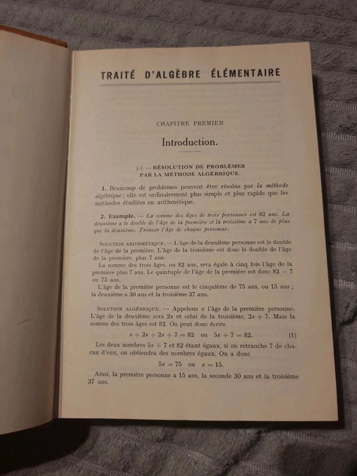 Traité d'algèbre élémentaire - photo numéro 5