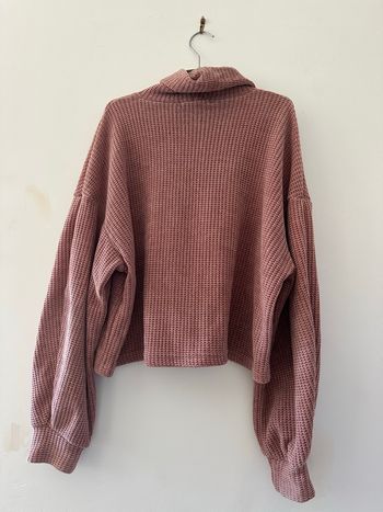 Pull oversize maille chenille S