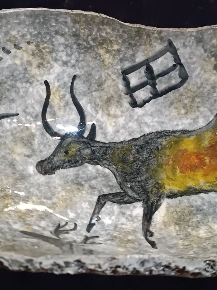 Plat décor rupestre - photo numéro 4