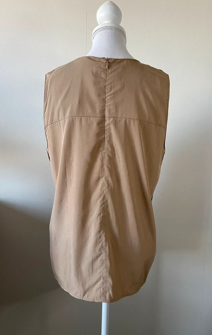 Haut débardeur top t-shirt Zara cargo poches camisa Maglietta Chemise Camicetta camicia - photo numéro 4